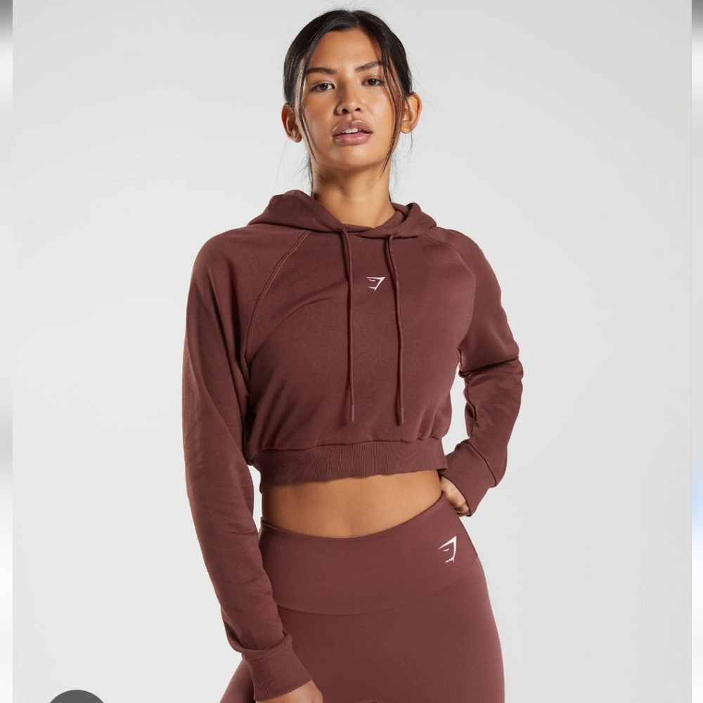 Gymshark Maroon Hoodie Sweater